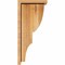 Ekena Millwork Ridgewood Rough Sawn Corbel w/Backplate, Western Red Cedar, 8"W x 10"D x 22"H COR08X10X22RID01RWR - alternate 4